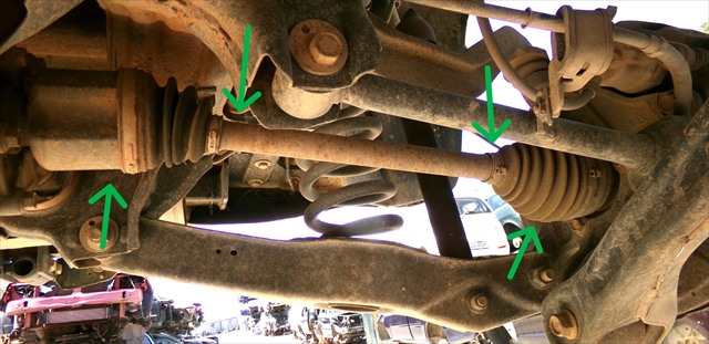 Transmision Trasera Izquierda Suzuki Grand Vitara 1.9 D 2006-2015