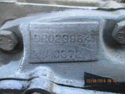 Foto 2ª: Caja Cambios Chevrolet Nubira 1.6 CAT BERLINA 109CV 80KW [F16D3] (2005)
