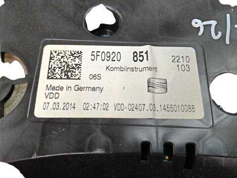 Cuadro de Instrumentos Seat Leon 1.2 TSI