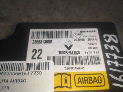 Foto 2ª: Centralita Airbag Renault Megane K9K832 BERLINA III BERLINA 5P (2010)