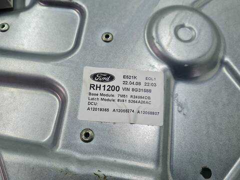 Foto 3ª: Elevalunas Manual Trasero Derecho Ford Kuga TITANIUM 136CV 100KW [G6DG] (2008)