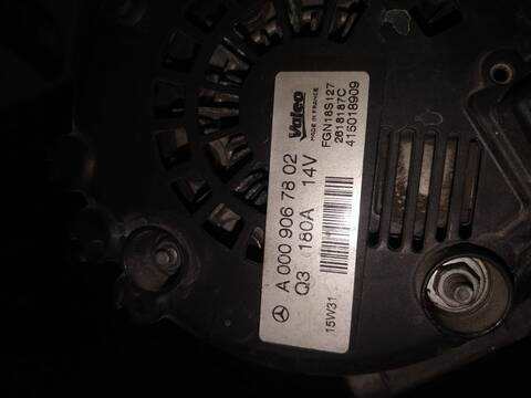 Foto 1ª: Alternador Mercedes Clase C 160 C 220 T CDI BLUETEC 205.204) 170CV 125KW FAMILIAR [651921] (2014)