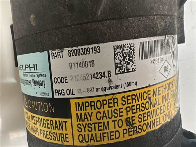 Foto 2ª: Compresor Aire Acondicionado Renault Scenic 1.9 DCI [F9Q804] (2006)