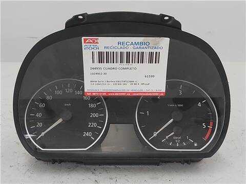Cuadro de Instrumentos Bmw Serie 1 114 2.0 120D BERLINA 163CV 120KW