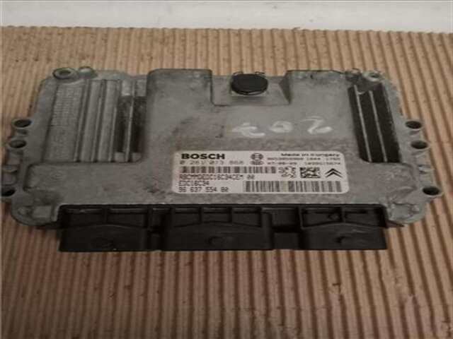 Foto 3ª: Centralita Motor ECU Peugeot 207 1.6 HDI [9HX (DV6ATED4)]