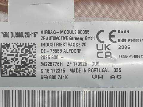Foto 3ª: Airbag Cortina Delantero Izquierdo Seat Arona ERENCE (2020)