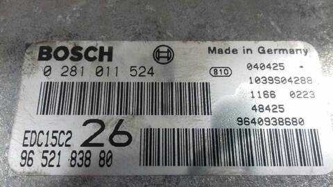 Foto 3ª: Centralita Motor ECU Citroen C5 2.0 HDI 109CV 80KW [RHZ] (2004)