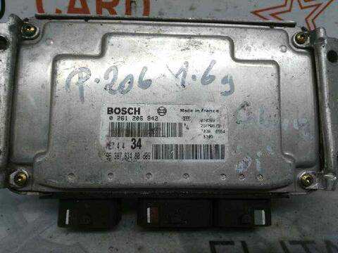 Foto 2ª: Centralita Motor ECU Peugeot 206 1.6 16V CAT BERLINA 109CV 80KW (1998)