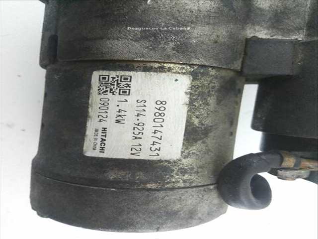 Foto 2ª: Motor de Arranque Opel Zafira 1.7 CDTI M75) [Z 17 DTR] (2005)