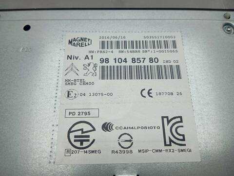 Sistema GPS Citroen C4 LIVE PICASSO 99CV 73KW