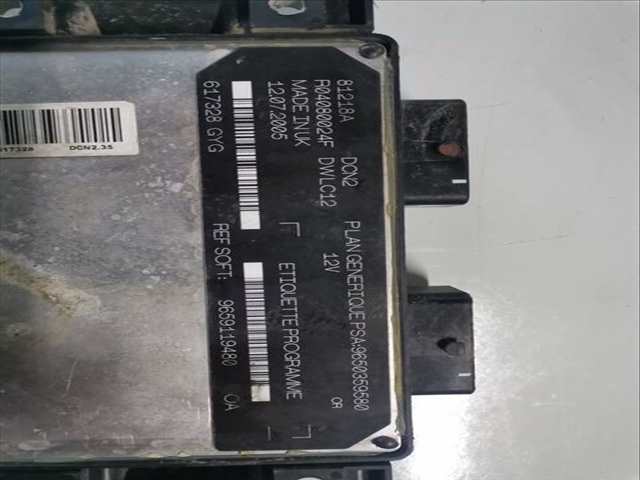 Foto 2ª: Centralita Motor ECU Citroen C1 D 1.8 DIESEL 161) 60CV (1986)