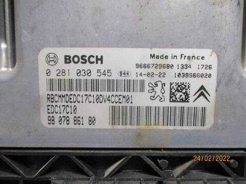 Foto 2ª: Centralita Motor ECU Citroen C3 COLLECTION 95CV 70KW [8H01] (2014)