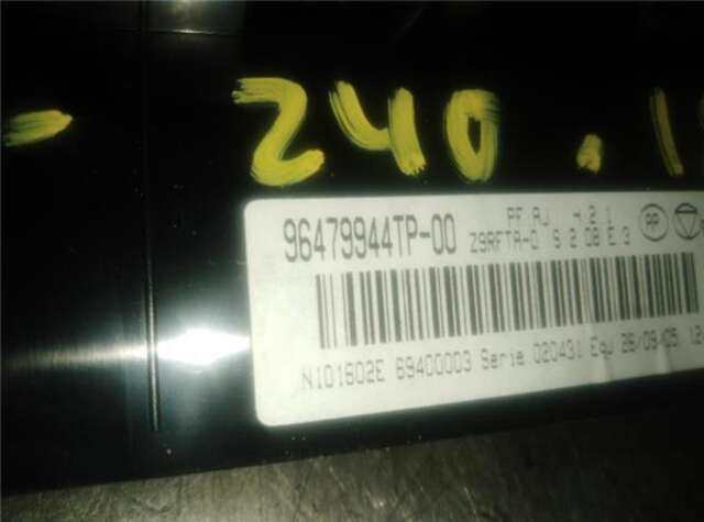 Mando Climatizador Peugeot 607 2.0 HDI