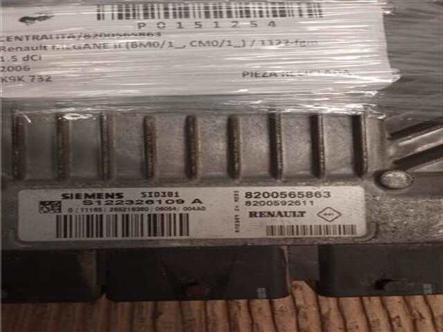 Foto 2ª: Centralita Motor ECU Renault Megane 1.5 DCI II (BM0/1_, CM0/1_) [K9K 732]