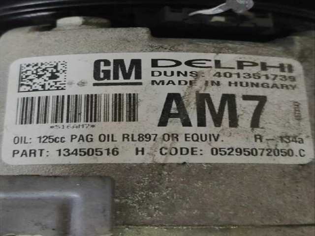 Compresor Aire Acondicionado Opel Astra 1.6 CDTI 68)