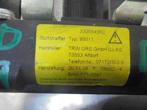 Foto 2ª: Cinturón Delantero Derecho Renault Clio AUTHENTIQUE 68CV 50KW [K9K M7] (2007)