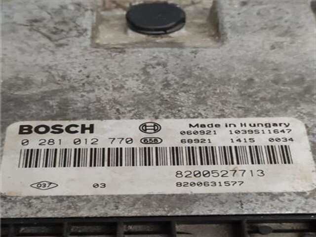 Foto 2ª: Centralita Motor ECU Renault Laguna 1.9 DCI (BG1V) [F9Q 758]