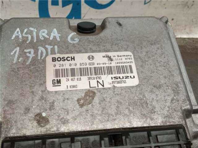 Foto 2ª: Centralita Motor ECU Opel Astra 1.7 DTI 16V [Y 17 DT]