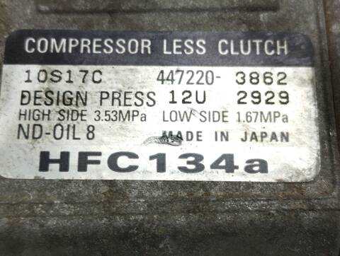 Foto 2ª: Compresor Aire Acondicionado Chrysler Neon 2.0 16V CAT 133CV 98KW [2 0L] (2001)