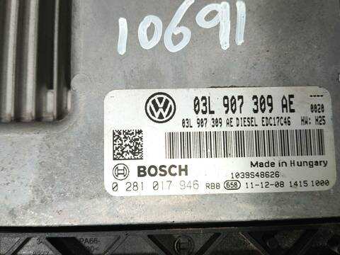 Foto 4ª: Centralita Motor ECU Volkswagen Tiguan 2.0 TDI 4MOTION 140CV 103KW [CBAB,CFFB,CLJA]