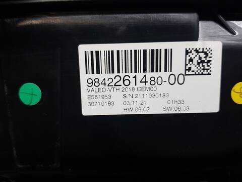 Foto 2ª: Cuadro de Instrumentos Citroen C4 1.5 BLUEHDI 130 BBYHZB) 131CV 96KW [YH01] (2021)