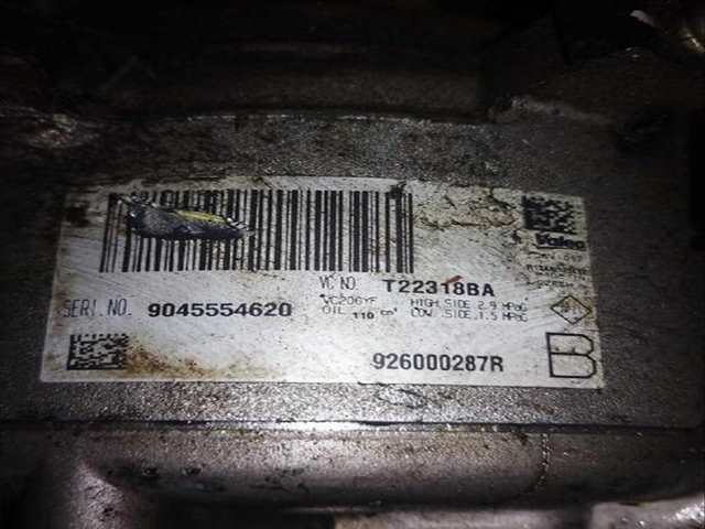 Foto 3ª: Compresor Aire Acondicionado Dacia Sandero 1.0 SCE 75 B8JC B8JD B8NC) (2012)