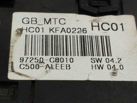 Foto 4ª: Mando Calefacción A. A. Hyundai i20 1.2 16V CAT 84CV 62KW [G4LA] (2015)