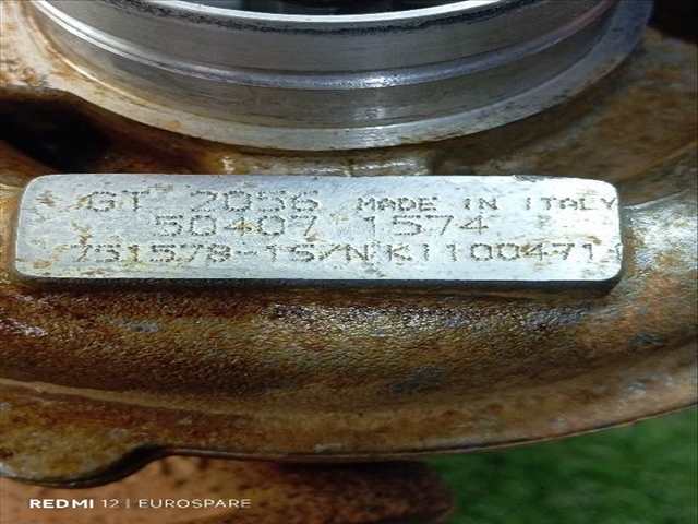 Foto 3ª: Turbocompresor Santana Anibal 2.8 TD MILITAR [8140.43P] (2004)