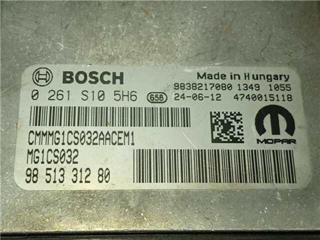 Foto 1ª: Centralita Motor ECU Opel Corsa 1.2 40 ANIVERSARIO [1.2 LTR. - 74 KW]