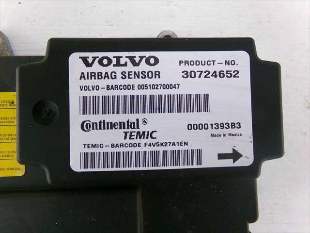 Foto 2ª: Centralita Airbag Volvo S40 2.0 D 2003-2007 [D4204T] (2006)