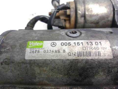 Foto 2ª: Motor de Arranque Mercedes Vito 110 CDI 639.601 639.603 639.605) [OM 651.940] (2003)