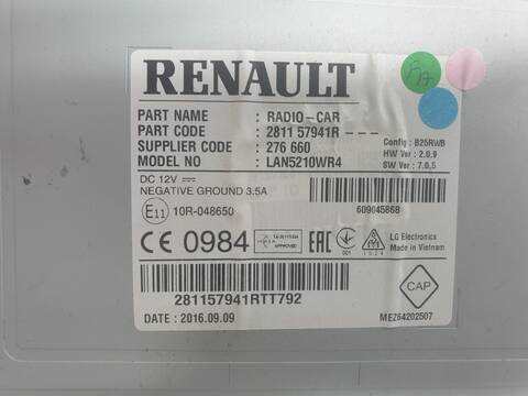 Foto 2ª: Pantalla Multifuncion Renault Clio LIMITED (2016)