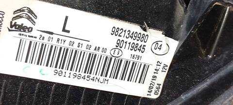 Foto 4ª: Piloto Trasero Izquierdo Citroen C4 G CACTUS FEEL [YH01] (2019)