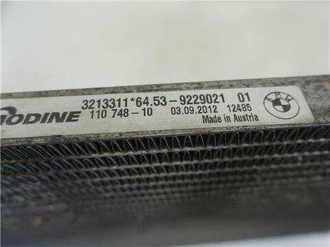 Foto 3ª: Radiador Calefaccion A.A. Bmw Serie 1 114 2.0 118D COUPE 143CV 105KW [N47 D20 C] (2013)