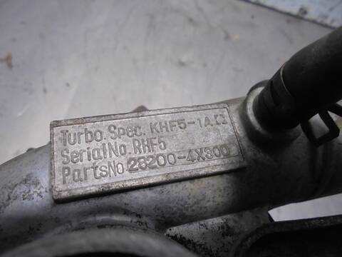 Foto 2ª: Turbocompresor Kia Carnival 2.9 CDRI EX 144CV 106KW [J3] (2003)