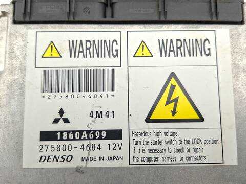 Foto 3ª: Centralita Motor ECU Mitsubishi Montero 3.2 DI-D V88W V98W) 160CV 118KW [4M41] (2007)