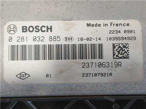 Foto 3ª: Centralita Motor ECU Renault Kangoo 1.5 EMOTION 75CV 55KW [K9K 628] (2018)