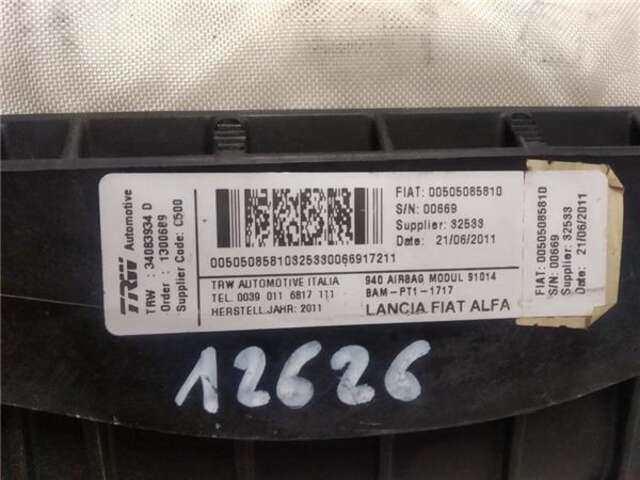 Foto 3ª: Airbag Delantero Derecho Alfa Romeo Giulietta 2.0 JTDM (140 CV)