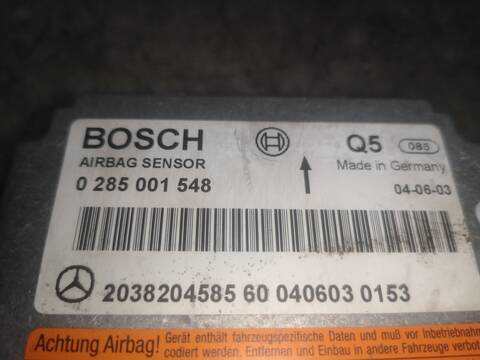 Foto 2ª: Centralita Airbag Mercedes Clase C 160 271946 COUPE (2004)