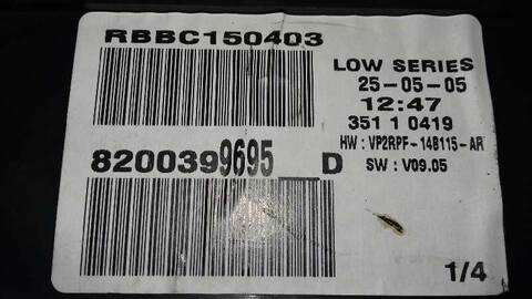 Foto 2ª: Cuadro de Instrumentos Renault Megane 1.5 DCI DIESEL BERLINA 101CV 74KW II BERLINA 5P [K9K728] (2005)