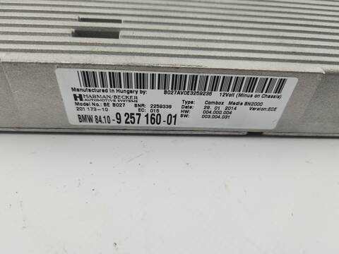 Foto 2ª: Centralita Motor ECU Bmw X1 SDRIVE 18D 143CV 105KW [N47D20C] (2014)