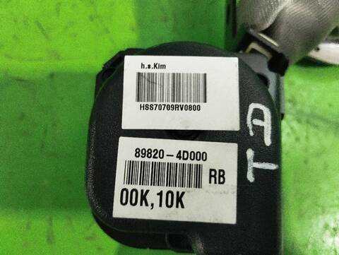 Foto 2ª: Cinturón Trasero Derecho Kia Carnival 2.9 CRDI CAT 185CV [J3] (2006)