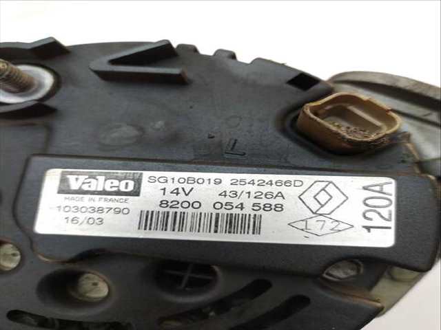Foto 3ª: Alternador Renault Scenic 1.9 DCI JA05 JA1F) (1999)