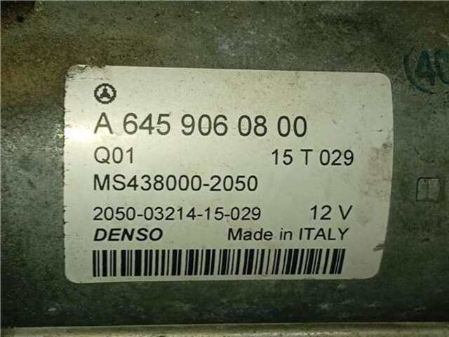 Foto 2ª: Motor de Arranque Mercedes Clase G 230 2.1 GLA 200 CDI - D (156.908) [2.1 LTR. - 100 KW CDI CAT]