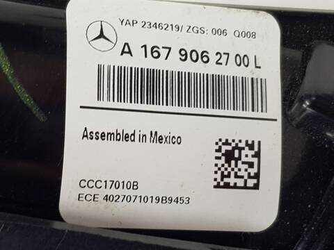 Foto 2ª: Piloto Trasero Izquierdo Mercedes Clase G 230 GLE 350 D 4MATIC 167.121)