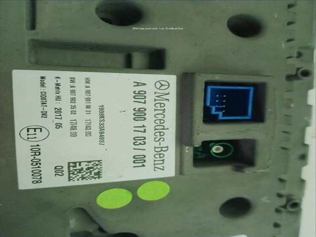 Foto 3ª: Pantalla Multifuncion Mercedes Sprinter 314 CDI FURGON [OM 651.958] (2018)
