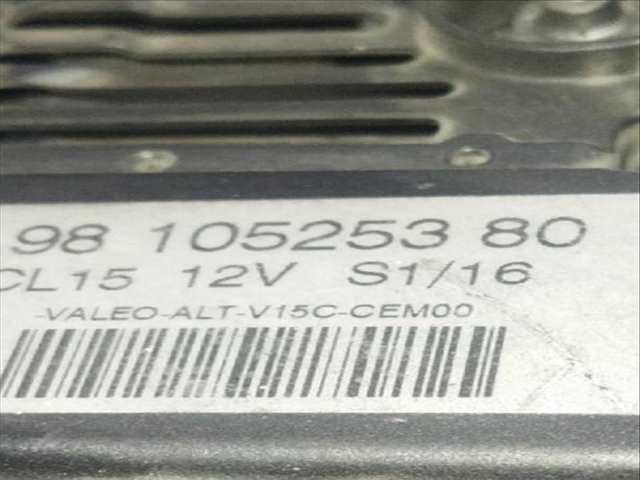 Foto 3ª: Alternador Peugeot 2008 1.6 BLUEHDI 100 (2013)