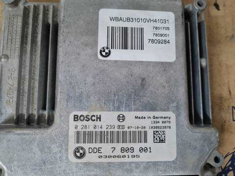 Foto 2ª: Centralita Motor ECU Bmw Serie 1 114 116D BERLINA 116CV 85KW [N47D20A] (2008)