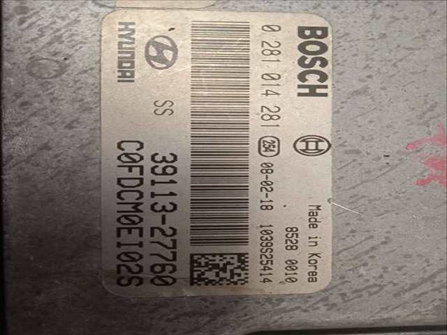 Foto 3ª: Centralita Motor ECU Hyundai i30 CRDI CAT 140CV 103KW [D4EA] (2009)