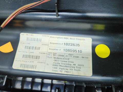 Foto 2ª: Consola Central Bmw X6 3.0D 235CV 173KW [M57N2306D3] (2014)